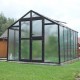 Szklarnia ogrodowa ze szkła dyfuzyjnego 4 mm Primus J3 - 249x306 cm - Limes