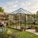 Szklarnia ogrodowa 3x3 m DUCHESSE z aluminium i szkła hartowanego 4 mm - Green Protect