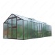 Szklarnia ogrodowa ze szkła dyfuzyjnego 4 mm Primus J6 - 249x605 cm - Limes