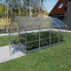 Szklarnia ogrodowa 9,4m² Bernard ze stali ocynkowanej i poliwęglanu 4mm - Klasika