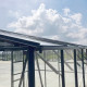 Szklarnia ogrodowa 3,7x2,5m Belvedere z aluminium, poliwęglanu i szkła hartowanego 4mm - Green Protect