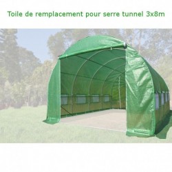 Zapasowa folia do szklarni tunelowej 3x8m 24m² Green Protect