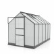 Szklarnia Apollo 6,2 m² z aluminium i paneli poliwęglanowych 6 mm w kolorze czarnym - Vitavia