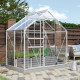 Szklarnia Venus 2,5m² z aluminium i szkła hartowanego 3 mm - Vitavia