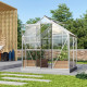 Szklarnia Venus 2,5m² z aluminium i szkła hartowanego 3 mm - Vitavia