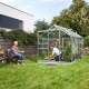 Szklarnia Venus 6,2 m² z aluminium i szkła hartowanego 3 mm - Vitavia