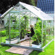 Szklarnia Merkur 6,7 m² z aluminium i szkła hartowanego 3 mm - Vitavia