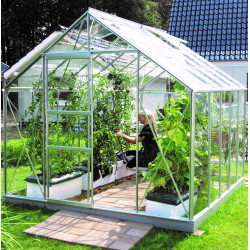 Szklarnia Merkur 6,7 m² z aluminium i szkła hartowanego 3 mm - Vitavia
