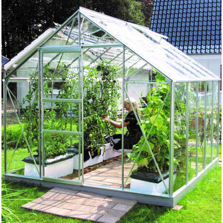 Szklarnia Merkur 6,7 m² z aluminium i szkła hartowanego 3 mm - Vitavia