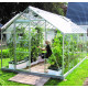 Szklarnia Merkur 11,5 m² z aluminium i szkła hartowanego 3 mm - Vitavia
