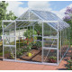 Szklarnia Mars 11,5 m² z aluminium i szkła hartowanego 3 mm - Vitavia