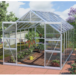Szklarnia Mars 11,5 m² z aluminium i szkła hartowanego 3 mm - Vitavia