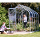 Szklarnia Orion 5,0 m² z aluminium i szkła hartowanego 3 mm - Vitavia