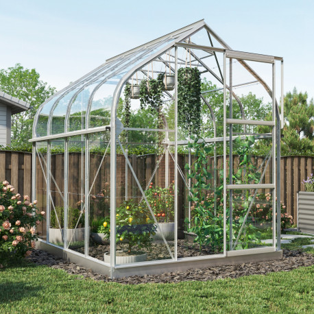 Szklarnia Orion 5,0 m² z aluminium i szkła hartowanego 3 mm - Vitavia